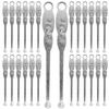 GARVALON 100-Piece Stainless Steel Earwax Removal Tool Set, Durable and Portable for Home Use view 1