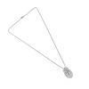 AlpenLife Basics Ash Holder Memorial Pendant, Large Capacity, Colorless Pet Urn Necklace, Durable for Pet Ashes, Cats and Dogs (L) view 1