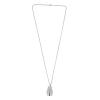 AlpenLife Basics Ash Holder Memorial Pendant, Large Capacity, Colorless Pet Urn Necklace, Durable for Pet Ashes, Cats and Dogs (L) view 3