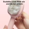 Cat Brush for Shedding, Gentle Portable Massage Tool view 4