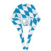 Bavarian Flag Scrub Cap, Adjustable Tie-Back Cap, Breathable, for Men and Women view 3