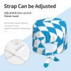 Bavarian Flag Scrub Cap, Adjustable Tie-Back Cap, Breathable, for Men and Women view 4