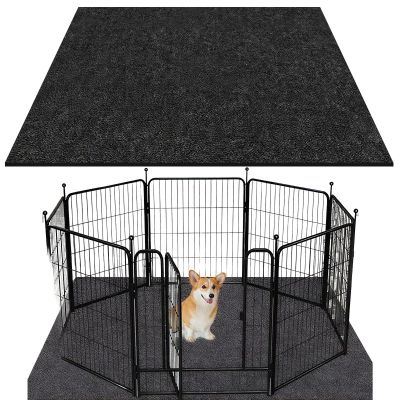 Reusable Dog Playpen Mat with Fast Urine Absorption