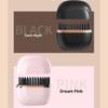 dijiusidy Portable Hair Straightening Brush, Mini Hair Straightener with 3-Level Temperature Control, Rechargeable, Black view 4