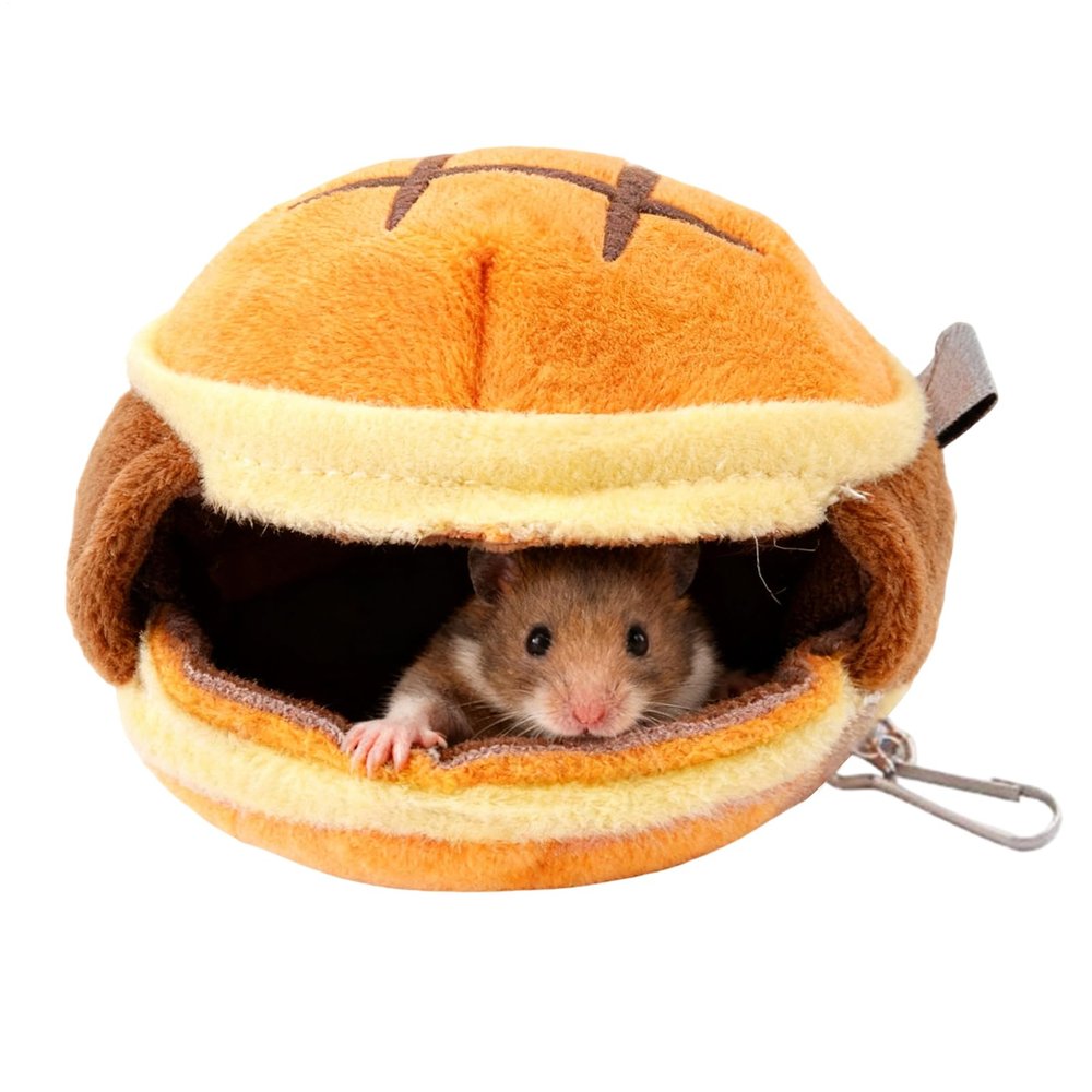 Mimoqk Chinchilla Bed - Hamburger Shape