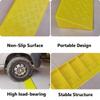Portable Door Threshold Ramp, 2–11 cm, Yellow, H: 11 cm/4.3 in view 4