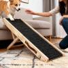 Foldable Wooden Dog Stairs, 4 Steps view 3