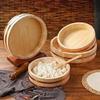 Wooden Sushi Rice Mixing Tub with Spoon for Authentic Japanese Cooking view 3