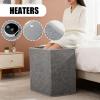 Under-Desk Foot Warmer, 5 Heat Settings, Quiet Operation view 3