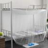OVAQUIXI Mesh Bed Canopy Tent with Top and Fine-Mesh Holes for Twin/Queen-Size Beds, Dorms, Camping, and Travel (95 x 195 x 150 cm) view 3