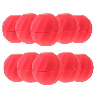 Round Plastic Lip Balm Containers for On the Go
