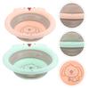 2-Piece Foldable Wash Basins for Babies and Children, Portable view 4