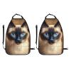 ZSUUGJ Car Seat Protector, Cute Siamese Cat Design, Durable Anti-Kick Waterproof Mat for Cars, Trucks, and SUVs view 2