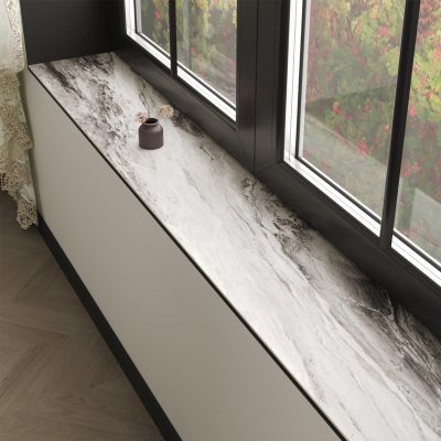Dailify Waterproof Window Sill Mat for Indoor Use, Textured Window Sill Pad, Texture D, 120 x 15 cm (47.2 x 5.9 in)