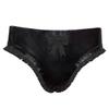 XINLIANYI Women's PVC Leather Briefs, Unisex, Adjustable, Black, 4XL view 1