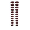 YIXANNX Type 1 Matte Coffin Press-On Nails, Full-Cover DIY Manicure Kit view 1