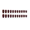 YIXANNX Type 1 Matte Coffin Press-On Nails, Full-Cover DIY Manicure Kit view 2