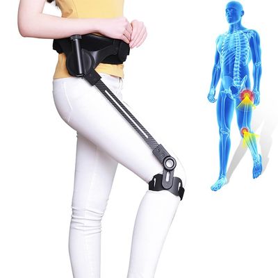 GDHKDDFL Bionic Carbon-Fiber Gait Trainer for Adults, Left Leg, Size S