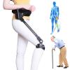 GDHKDDFL Adult Walking Aid, Portable Leg Rehabilitation Trainer, 3-Level Adjustable Strength view 1