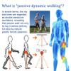 GDHKDDFL Adult Walking Aid, Portable Leg Rehabilitation Trainer, 3-Level Adjustable Strength view 2