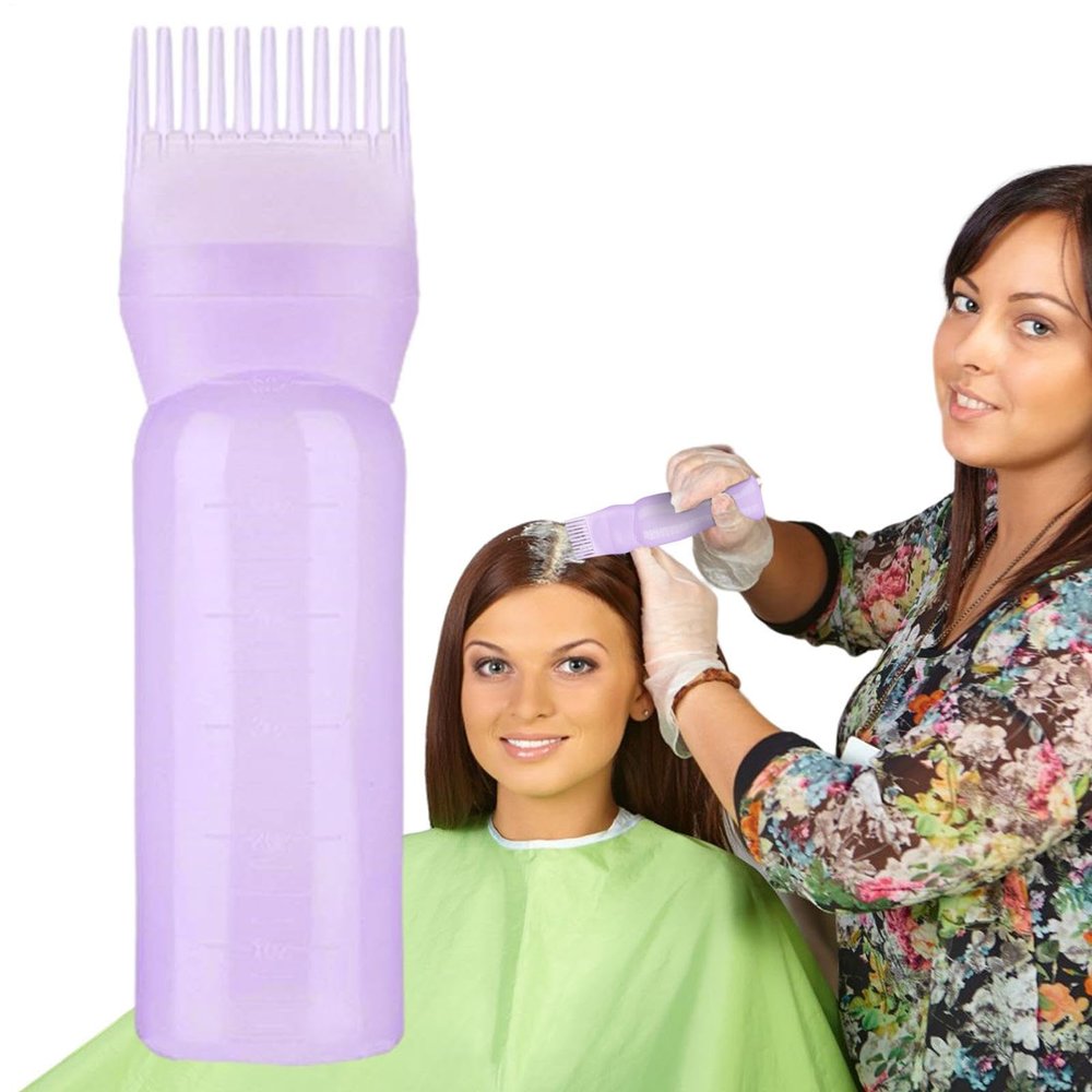 Caiduos Hair Dye Root Comb Applicator Bottle