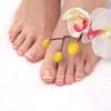 24-Piece French Nude Press-On Toenail Set with Glue view 2