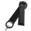 BONKZEBU Retractable Stainless Steel Bottle Opener, Adjustable Multifunctional Opener, Black view 1
