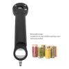 BONKZEBU Retractable Stainless Steel Bottle Opener, Adjustable Multifunctional Opener, Black view 2