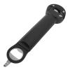 BONKZEBU Retractable Stainless Steel Bottle Opener, Adjustable Multifunctional Opener, Black view 3