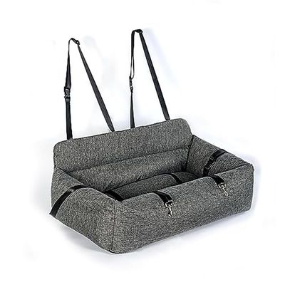 HJKJNBF Dog Car Seat for MG ZS Hybrid+ (2024–2026), Extra-Stable, Waterproof, with Attachable Leash