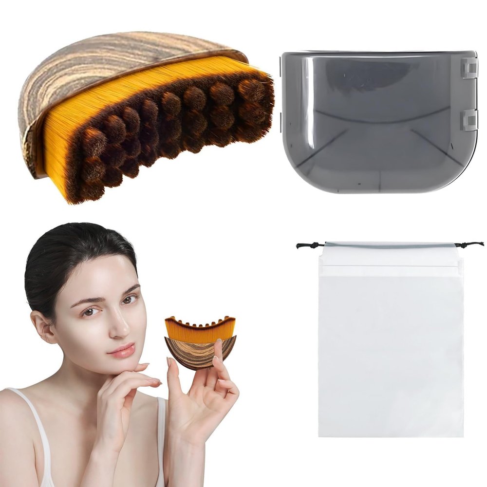 Facial Lymphatic Massage Brush, Ultra-Soft Dry Face Brush
