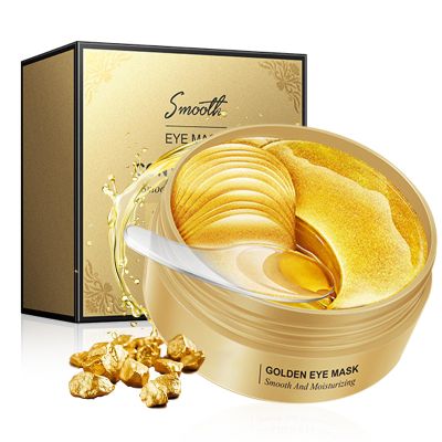 30 Pairs 24K Gold Eye Gel Patches for Dark Circles, Puffiness & Wrinkles