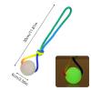 Dog Toy Balls, 2 Pieces, Interactive Tug Toy with Glow Feature view 2
