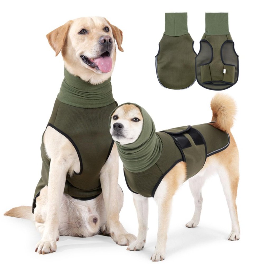 Dog Anxiety Relief Vest, Thunder Shirt, Green, M