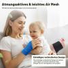 kichicho Wrist Brace, Ambidextrous, Lightweight, for Tendonitis, with Soft Thumb Opening and Wider Wrist Design, Blue view 3