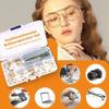 TEOZBLU 140-Piece Eyeglass Repair Kit, Gold view 2