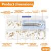 TEOZBLU 140-Piece Eyeglass Repair Kit, Gold view 4