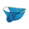 Men's Sheer Seamless Low-Rise Thong with Bulge-Enhancing Pouch view 1