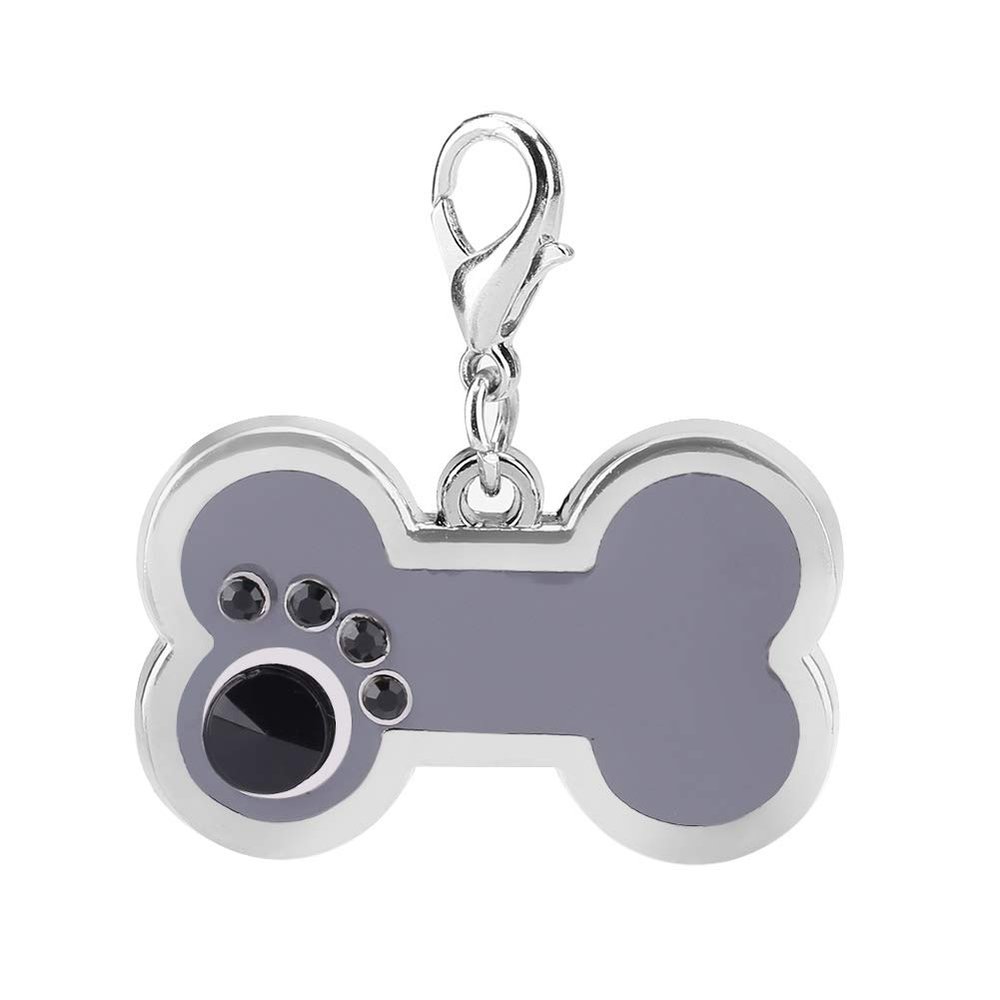 Omabeta Engravable Pet Tag in Bone Shape for Dogs and Cats