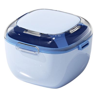 Denture Cleaning Case, Double-Layer Holder Box