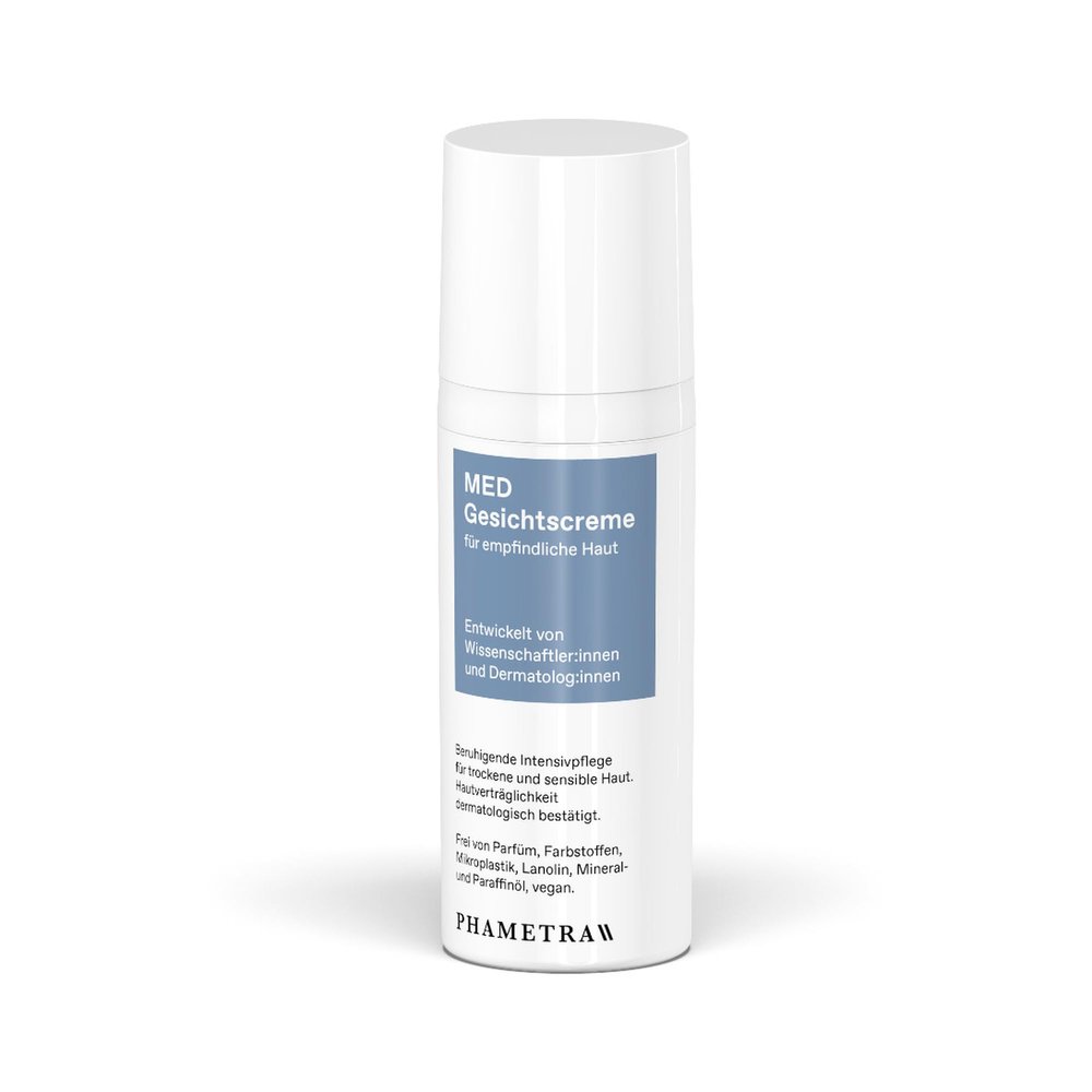Phametra MED Facial Cream with Shea Butter and Evening Primrose Oil, 50 ml