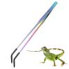 Feeding Tweezers - Long Curved Reptile Tool view 1
