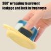 Can Covers with Spoon, Flexible Silicone Lid and Spatula view 2