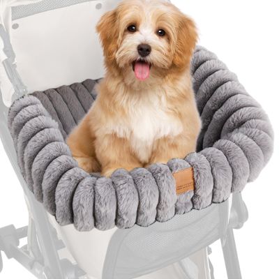 Mppchhn Dog Stroller Cushion, Plush Warm Washable Mat