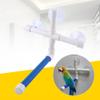 Tnfeeon Bird Perch Shower Toy, Portable Plastic Bath Stand for Parrots and Small Birds, Convenient for Use on Windows and in Showers view 3