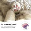 BESTonZON 60 Pcs Cat Nail Caps - Colorful Anti-Scratch Claw Protection view 4