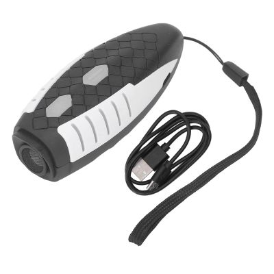Kikumi Dog Bark Deterrent, USB Rechargeable, Portable Handheld Bark Stopper with Training Mode for Cats