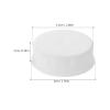 Supvox 4-Pack Replacement Milk Bottle Caps, Wide-Neck Screw Lids view 2