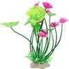 TOYANDONA Artificial Lotus Flower Aquarium Decoration view 1