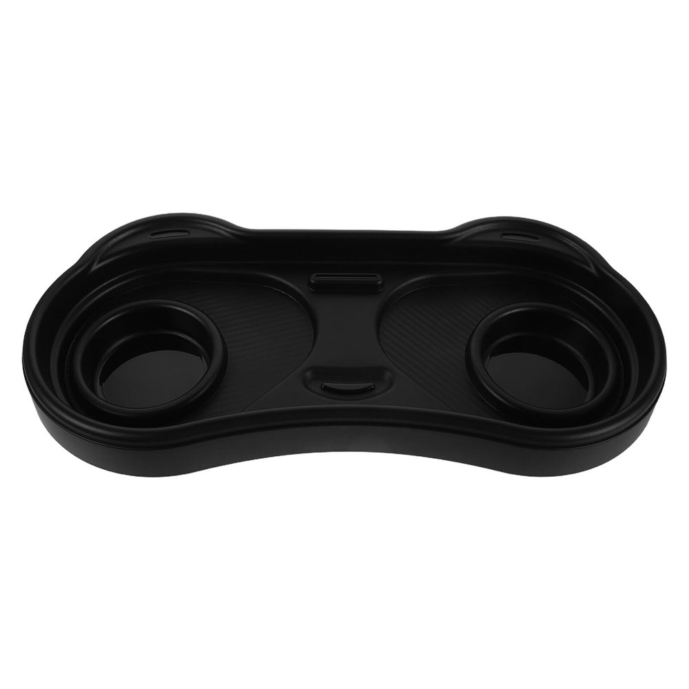 Removable Stroller Snack Tray with Cup Holder, Black